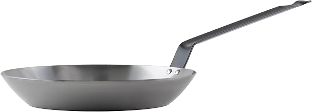 Winco 10 3/8" Carbon Steel Fry Pan French