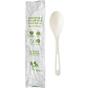 World Centric TPLA Individually Wrapped Spoon, 6 inch - 750 per case.