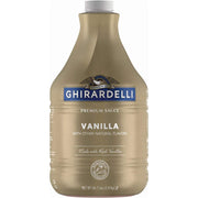 Vanilla Sauce Pump Bottle by Ghirardelli – 89.9 Ounce (Pack of 1)