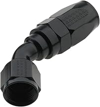 Fragola -8AN x 45 Degree Pro-Flow Hose End - Black