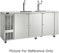 Perlick DDC92 92"W 4 Half Barrel Capacity Draft Beer Dispenser