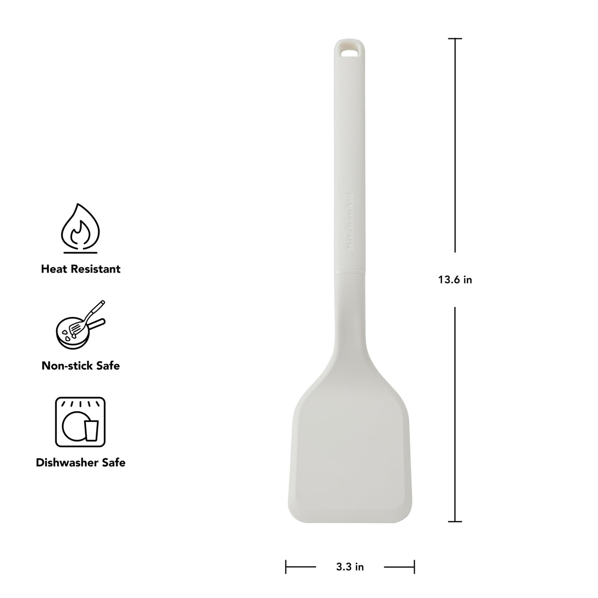 KitchenAid Porcelain White / 13.6-Inch / 1 Spatulas
