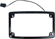 Custom Dynamics LPF-RAD-23CVO-B Illuminated CVO License Plate Frame - Black