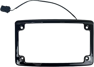 Custom Dynamics LPF-RAD-23CVO-B Illuminated CVO License Plate Frame - Black