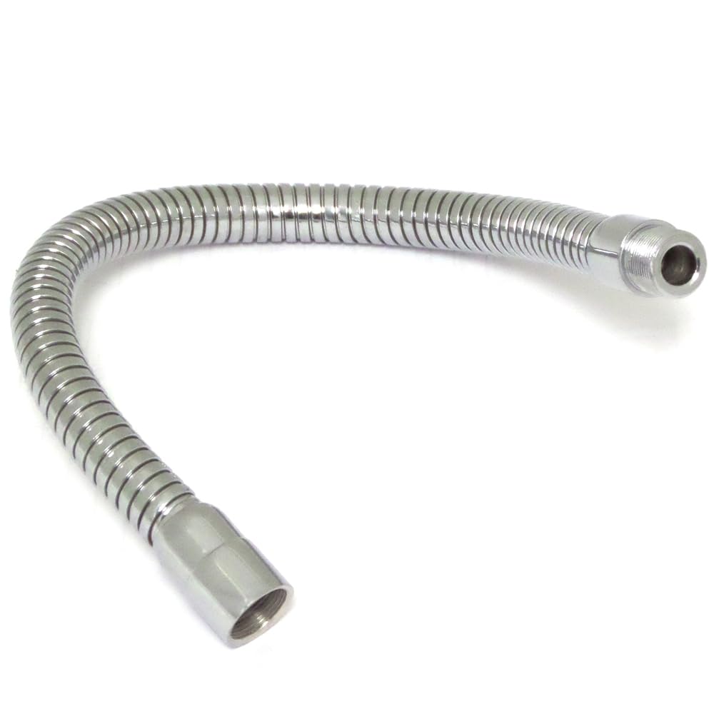 13" Adjustable Microphone Gooseneck - Chrome Plated by Performance Plus – 13 Inch, Metal, Chrome, Model PGN13
