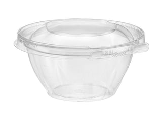 240 Pack Safe-T-Fresh Food Container by Inline Plastics – 16 Ounce, Plastic, Clear, Pack of 240, Model TS16RN