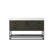 Caroline Bathroom Vanity Mocha Brown by Lighting Design – Wood, Mocha Brown, Model 5608114