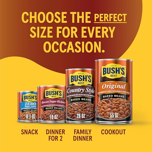 Bush's Best Original Baked Beans / 117 Ounce (Pack of 6) / Original Baked Beans