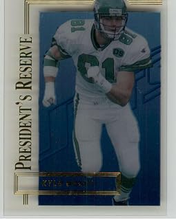 Football NFL 1996 Collector's Edge President's Reserve #130 Kyle Brady #130 NM