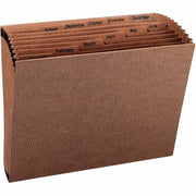 SMEAD Letter / Jan-Dec Index, Letter Size / Leather-like File Jackets & File Pockets