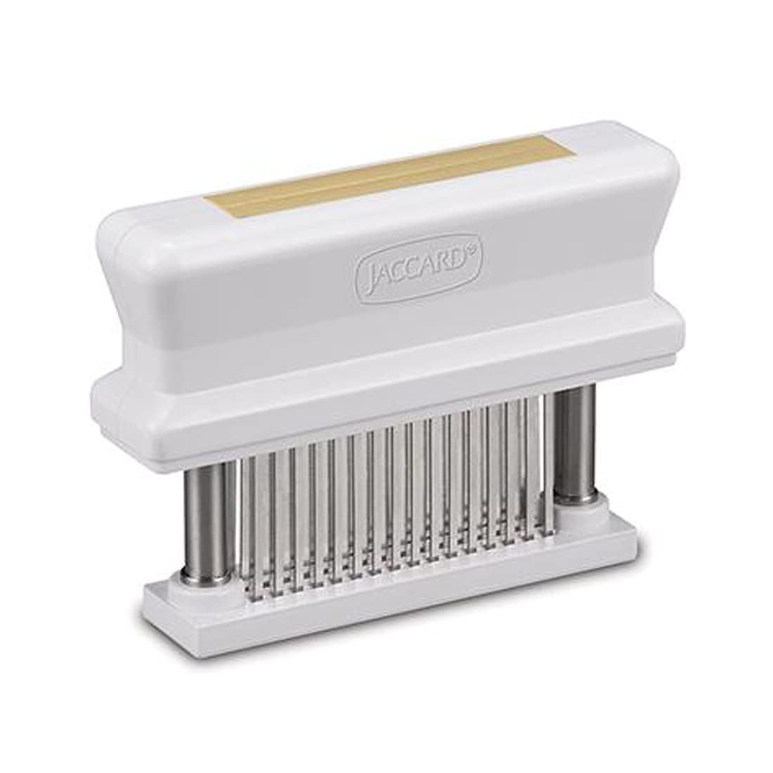 Jaccard White with Tan / Pack of 1 / White Original Super 3 Professional 48 Blade Tenderizer Tenderizers