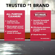 Weiman 22 Fl Oz (Pack of 2) / 22 Oz With Microfiber Cloth / 2 Cooktop Cleaners