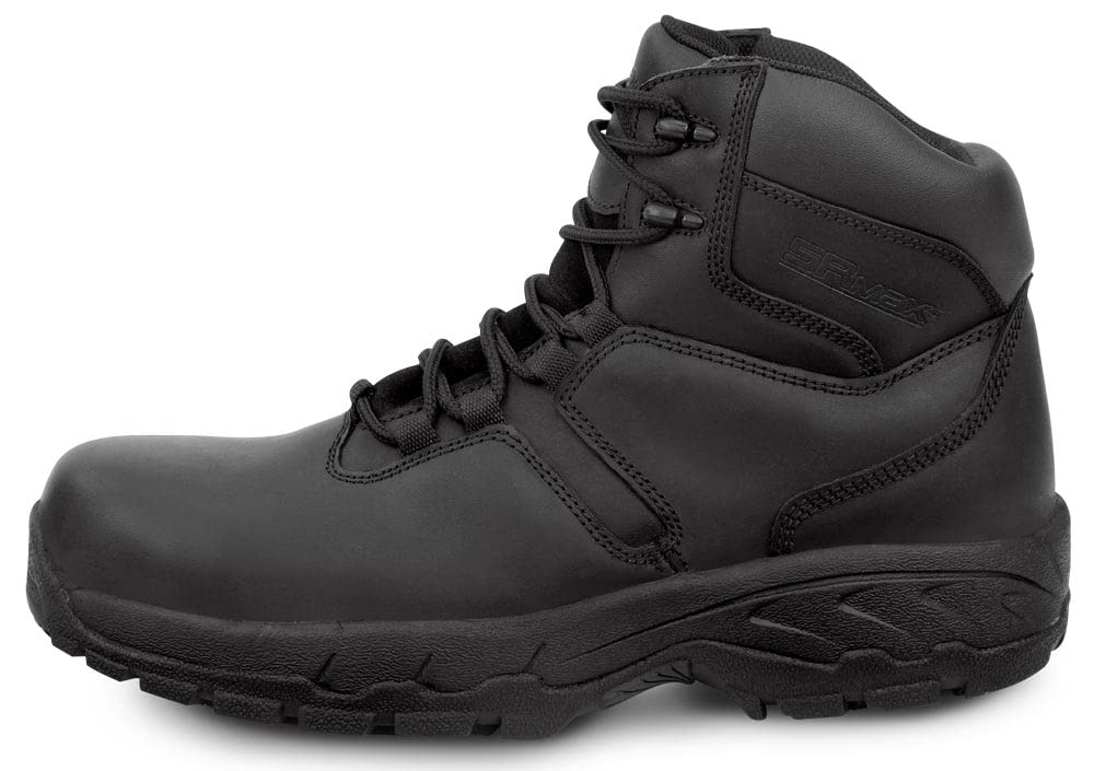 Womens 6 Black MaxTRAX Composite Toe WP SRO Boot 7.5 EW by SR Max – 7.5 X-Wide, Black, Model Denali