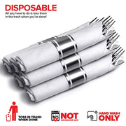 Stock Your Home 50 Count / Silver / Formal Spoons