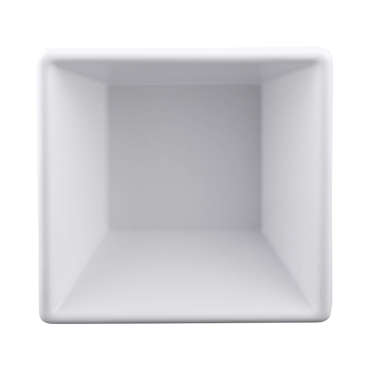 Zen 4 Oz. White Square Ramekin - 6 / CS by Elite Global Solutions – 4 ounces, White, Pack of 6, Model JW33-W
