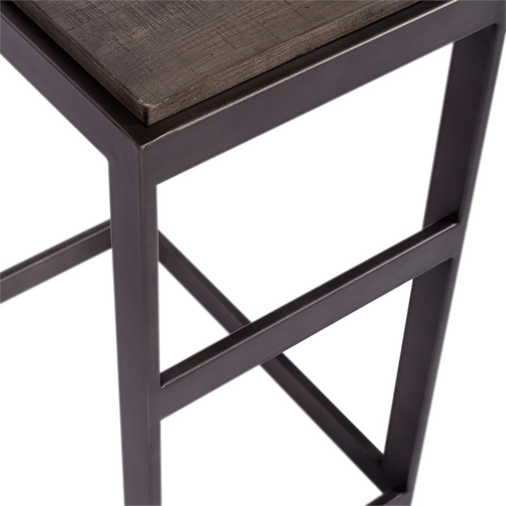 Modern View Laptop Table by LIBERTY FURNITURE INDUSTRIES, INC. – Metal, Grey, Model 960-OT1022