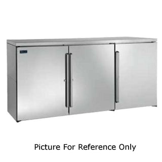 72"W 3 Section Back Bar Pass-Thru Refrigerator by Perlick – Model PTR72
