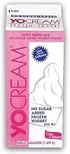 Yocream No Sugar Added Vanilla Fat Free Soft Serve Yogurt Mix, 64 Ounce -- 6 per case.