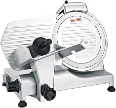 GS1601 10' Gravity-Feed Meat Slicer, Stainless Steel