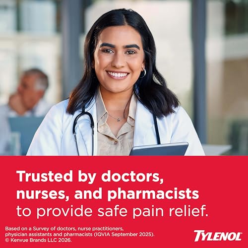 Tylenol 50 Count / Red / 50 Acetaminophen