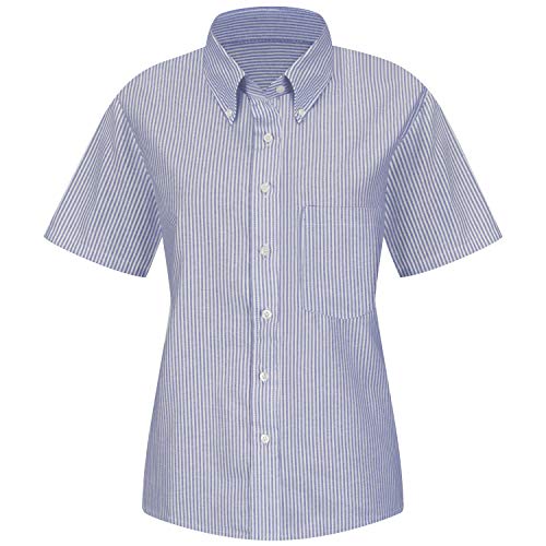Red Kap 18 / Blue/ White Stripe / Executive Oxford Shirt Button-Down Shirts