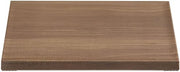 HUBERT Cerve Collection Acacia Melamine Replacement Top for Rectangular Riser - 10 1/2"L x 6 2/5"W