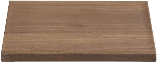 HUBERT Cerve Collection Acacia Melamine Replacement Top for Rectangular Riser - 10 1/2"L x 6 2/5"W