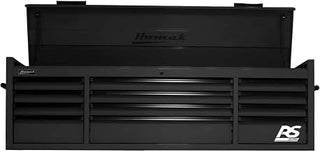 Homak BK02072120 RS Pro Series 12 Drawer Black Tool Chest, 71-1/2"W X 23-1/2"D X 23-3/8"H