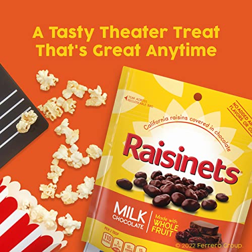Raisinets Milk Chocolate / 8 Ounce (Pack of 8) / Chocolate Fruit