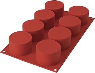 Silikomart Silicone Classic Collection Mold Shapes, Cylinder, Extra Large