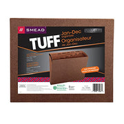 SMEAD Letter / Jan-Dec Index, Letter Size / Leather-like File Jackets & File Pockets