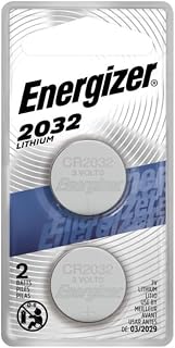 Energizer Lithium Battery (2032), 3 Volt, 2 Count (Pack of 6)