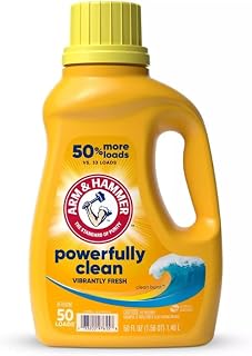 Arm & Hammer Liquid Detergent Clean Burst, 50 Fl Oz