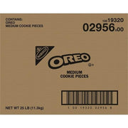 Oreo Crunch Medium Cookie Pieces - 25 lb Bulk Bag by NABISCO – 25 Pound, Model 2956