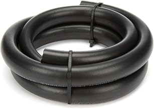 FRAGOLA #12 Push-Lite Hose 6ft Hi-Temp - Black