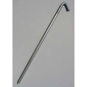Hook Stake by Monk Industries – 26"L x 1"W x 4"H, Alloy Steel, Unpainted, Model 62524BNP