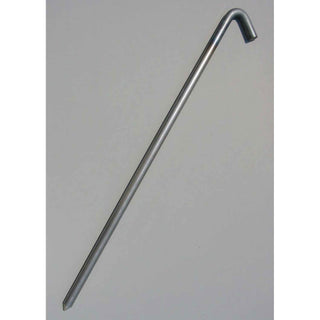 Hook Stake by Monk Industries – 26"L x 1"W x 4"H, Alloy Steel, Unpainted, Model 62524BNP