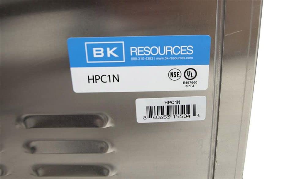 BK Resources Full-Size Commercial Restaurant Holding Proofing Cabinet – Model HPC1N
