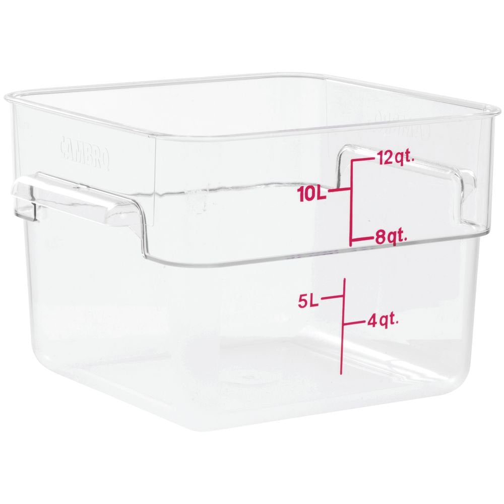 Cambro Clear / 12 QT / 1 Container Sets