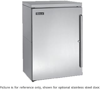 Perlick DB24 24"W 1 Section Non-Refrigerated Back Bar Cabinet w/ Black Door
