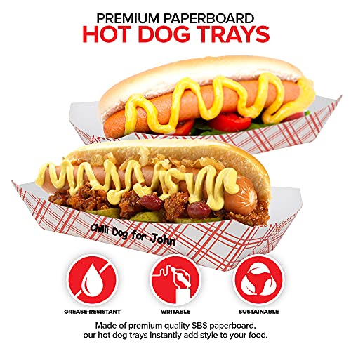 Stock Your Home 500 / 500 Count / Red Serving Trays