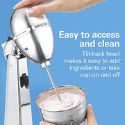Hamilton Beach Classic Chrome / Extra-Large 28 oz. (Pack of 2) / 1 Commercial Drink Mixers