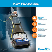 Powr-Flite Large / Blue / Industrial Floor Buffers & Parts