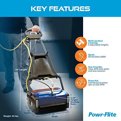 Powr-Flite Large / Blue / Industrial Floor Buffers & Parts