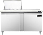 DL60-12M Designer Line Mighty Top Sandwich Unit, 60" W, With 12 Pan Top Openings