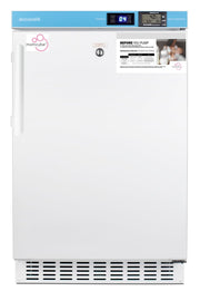 Momcube 20” Breast Milk Refrigerator by ACCUCOLD – 20", 2.65 cubic_feet, White, Model ACR45LMC