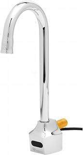 T&S Brass EC-3101-XP-LF10 ChekPoint Electronic Faucet, 120XP Rigid Plain-End Gooseneck, 1.0 GPM Flow Control