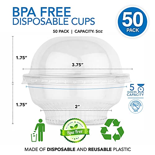 Stock Your Home 5 Ounce / Clear / 5.0 ounces Cups