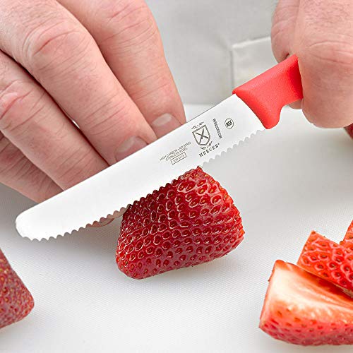 Mercer Culinary Red / 4.3" / Modern Fruit Knives