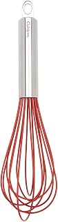 Cuisipro Silicone Piano Whisk 10" Red